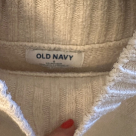 Cozy Cream Turtleneck Sweater - Picture 2 of 3